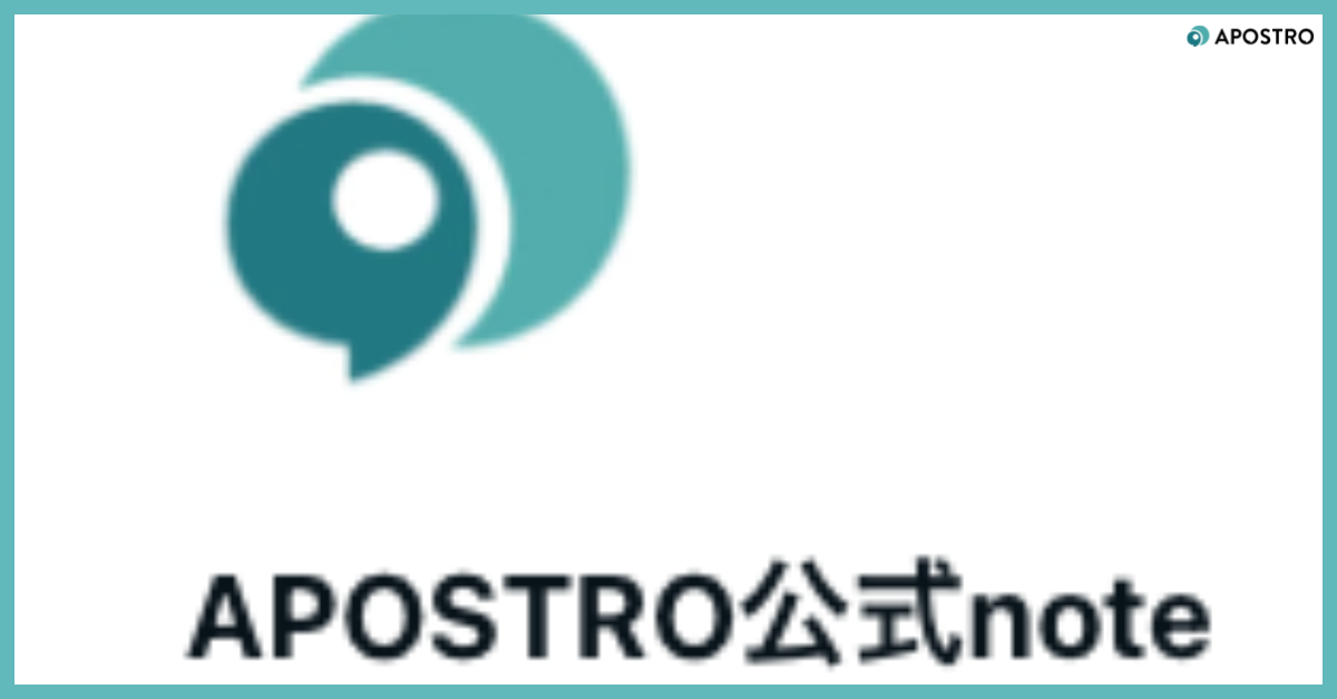 公式note運用開始のお知らせ 写真